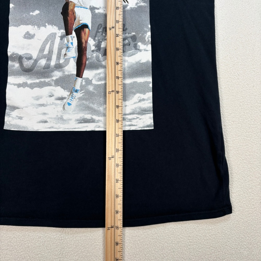 Jordan Graphic T-Shirt Men's M Black Dunk From Above 100% Cotton Basketball - Picture 10 of 13